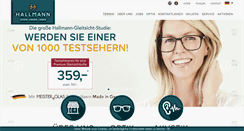 Desktop Screenshot of optik-hallmann.de